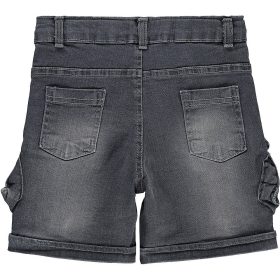 Civil Zsebes szürke fiú farmer rövidnadrág