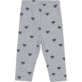 Civil Szíves szürke baba leggings