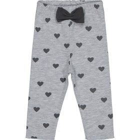 Civil Szíves szürke baba leggings