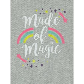 Civil Szivárványos szürke kislány pulóver