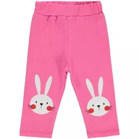 Civil Nyuszis rózsaszín baba leggings