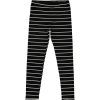 Civil Csíkos fekete lány leggings