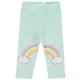 Civil Szivárványos menta baba leggings