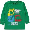 Civil Dínós zöld-bézs kisfiú pizsama