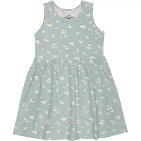 Civil Virágos zöld lány ruha