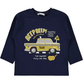 Civil Taxis sötétkék kisfiú felső