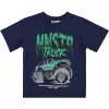 Civil Monster truck sötétkék kisfiú póló