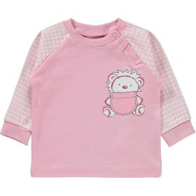 Civil Sünis rózsaszín baba felső