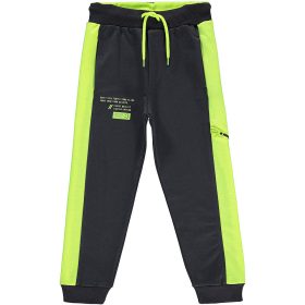 Civil Grafit-sárga kamasz melegítőnadrág