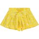 Civil Virágos sárga kislány short