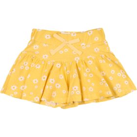 Civil Virágos sárga kislány short