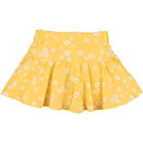 Civil Virágos sárga kislány short