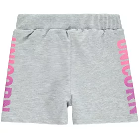Civil Unicorn szürke kislány short