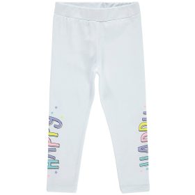 Civil Happy fehér kislány leggings