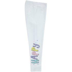 Civil Happy fehér kislány leggings