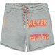 Civil Feliratos szürke lány zsebes short