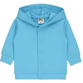 Civil Kék patentos kapucis baba melegítőfelső