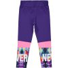 Civil Feliratos lila tini sport leggings