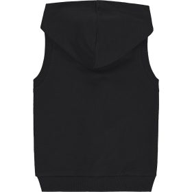 Civil Kapucnis fekete kislány mellény