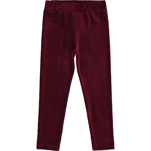 Civil Bordó kordbársony lány leggings