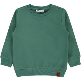 Civil Mohazöld kisfiú pulóver