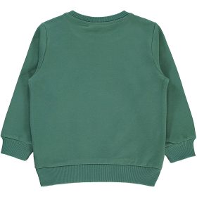Civil Mohazöld kisfiú pulóver