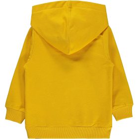 Civil Sárga kapucnis kisfiú pulóver