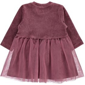 Civil Mályva baba kordbársony-tüllruha