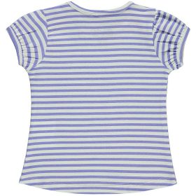 Civil Csigás lilacsíkos baba felső