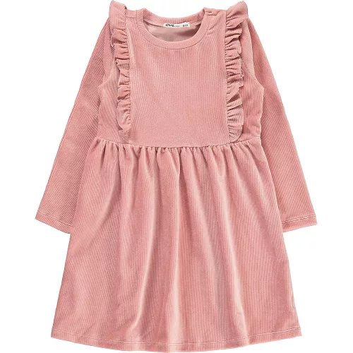 Civil Púder kordbársony lány ruha