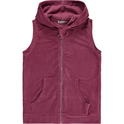 Civil Szilva plüss tini mellény