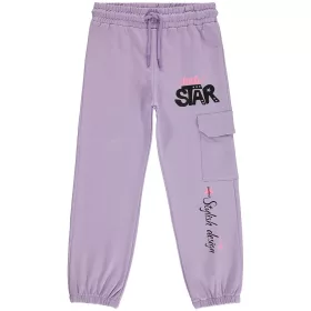 Civil Star lila tini melegítőnadrág