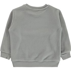 Civil Szürke polár kisfiú pulóver