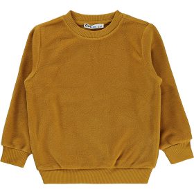 Civil Mustár kisfiú belül bolyhos polár pulóver