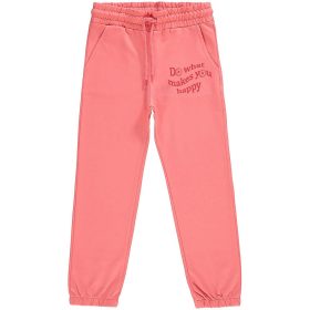 Civil Feliratos korall lány melegítőnadrág