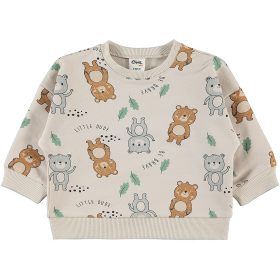 Civil Macis bézs baba pulóver