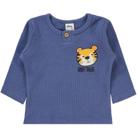 Civil Tigrises kék baba felső