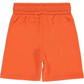 Civil Munkagépes narancs kisfiú rövidnadrág