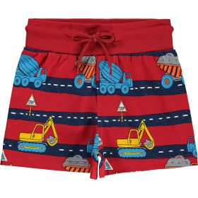 Civil Munkagépes piros kisfiú rövidnadrág