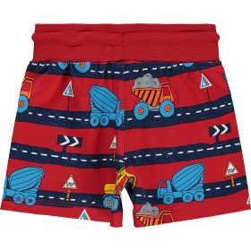 Civil Munkagépes piros kisfiú rövidnadrág
