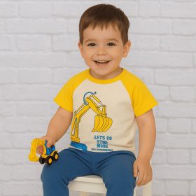 Civil Markolós sárgaujjú kisfiú póló