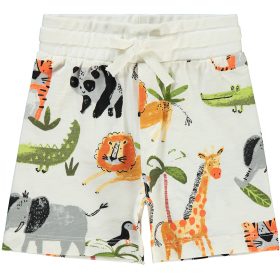 Civil Állatos ekrü kisfiú rövidnadrág