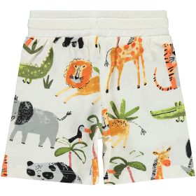 Civil Állatos ekrü kisfiú rövidnadrág