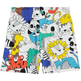 Civil Állatos fehér kisfiú rövidnadrág