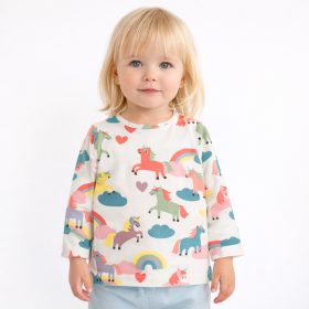 Civil Unikornis ekrü baba felső