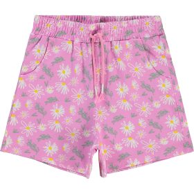 Civil Virágos rózsaszín lány short