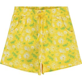 Civil Virágos sárga lány short