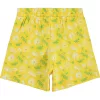 Civil Virágos sárga lány short