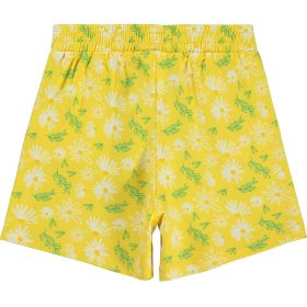 Civil Virágos sárga lány short