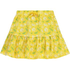 Civil Virágos sárga lány szoknya